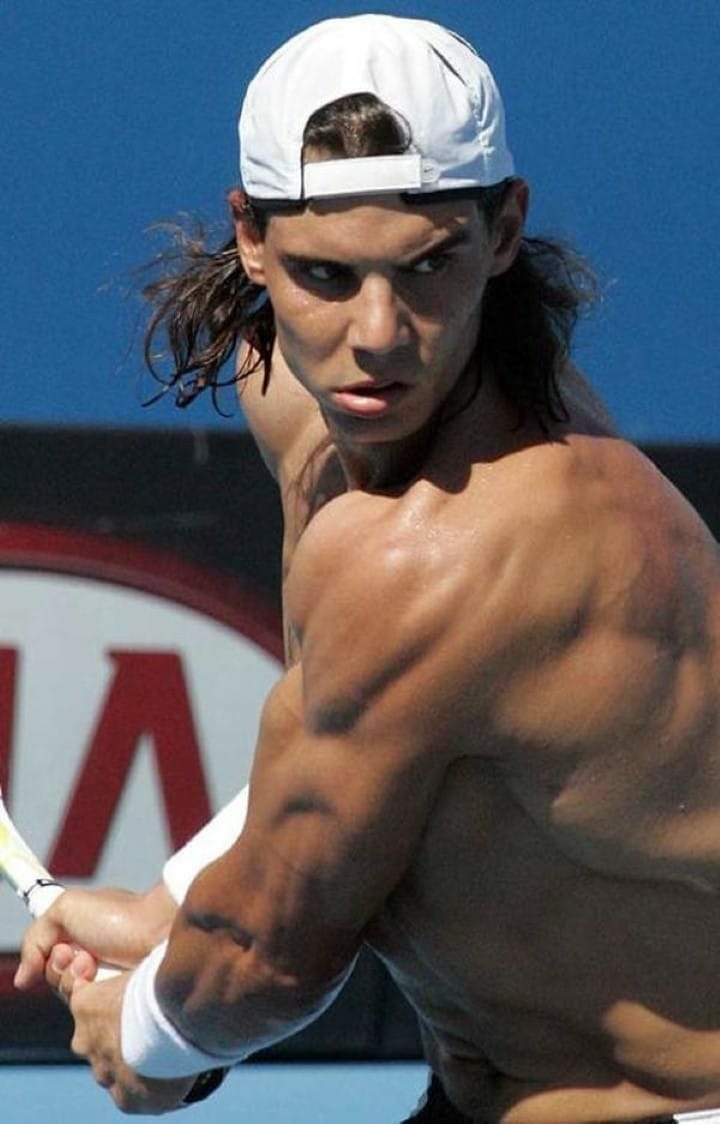 Rafael Nadal dick slip