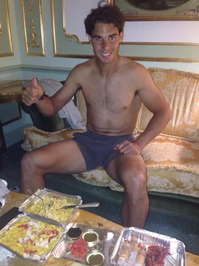 Rafael Nadal penis exposed