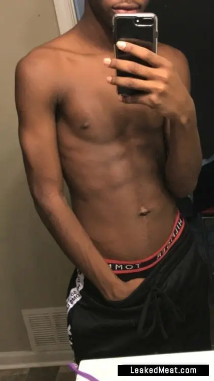 Lil Nas X shirtless
