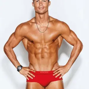 Cristiano Ronaldo naked