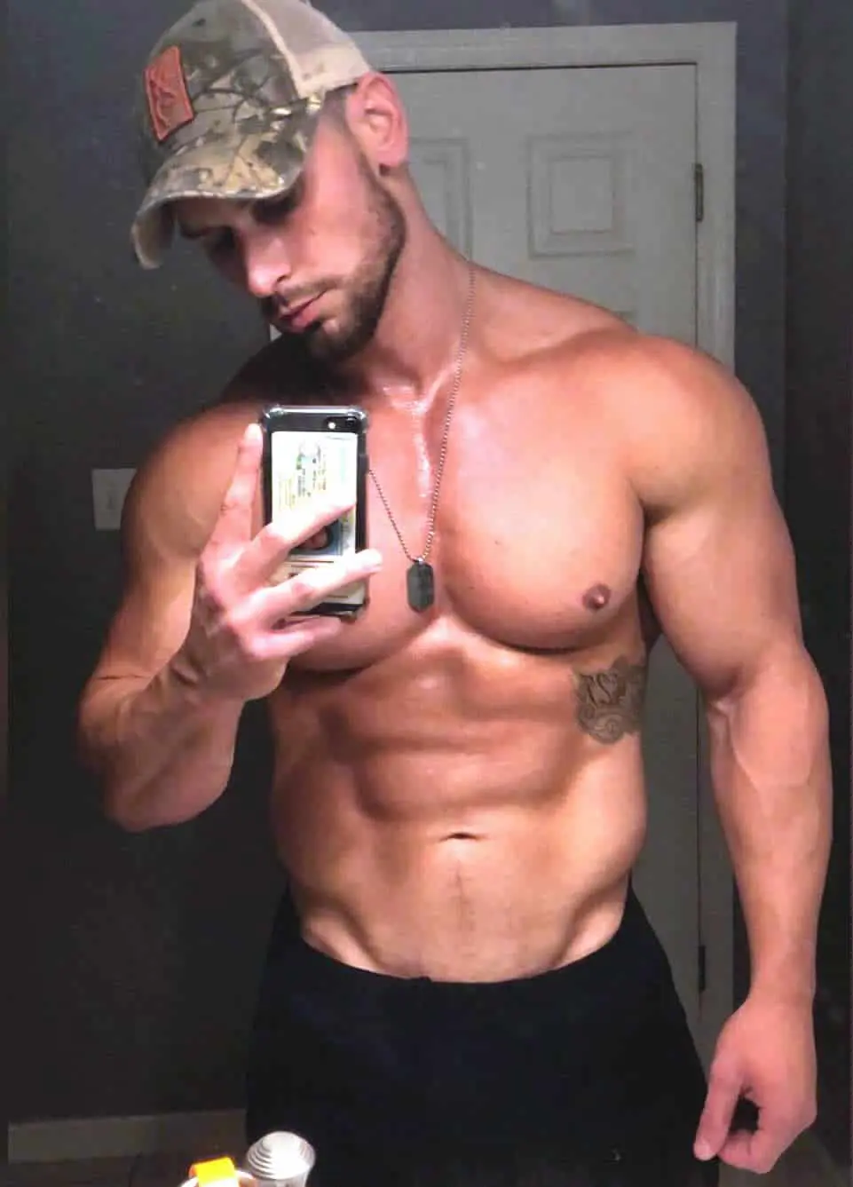 Chase Ketron sexy selfie