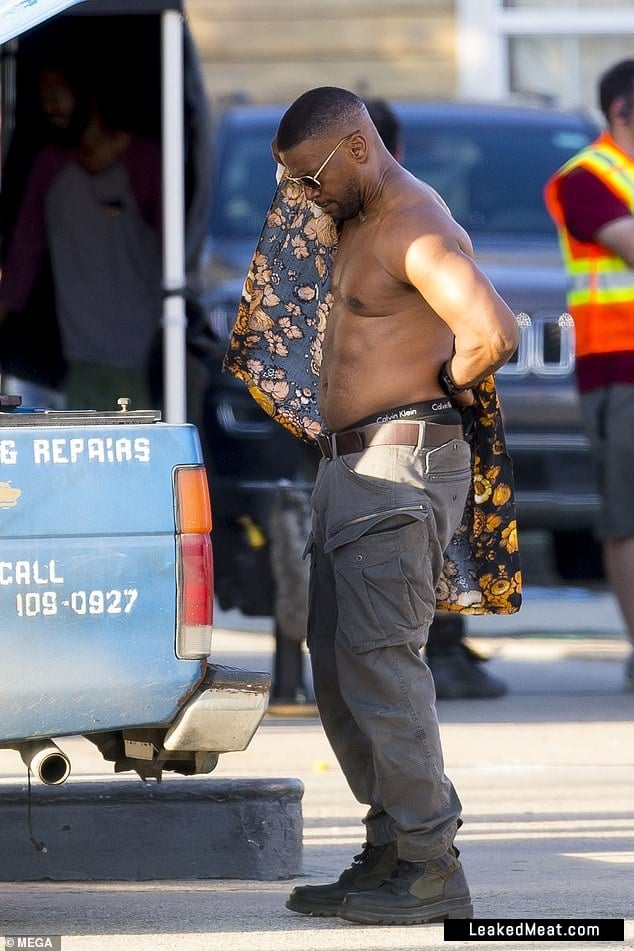 Jamie Foxx dick slip