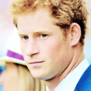 Prince Harry clean shaven