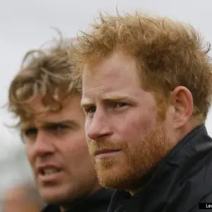 Prince Harry bedhead picture