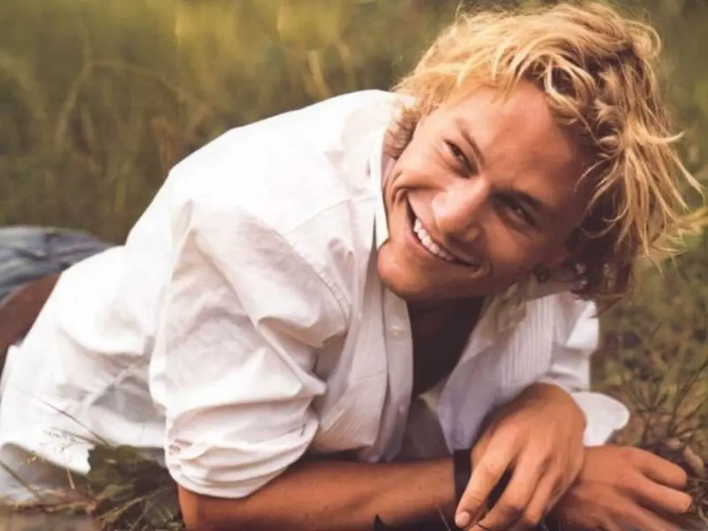 Heath Ledger sexy smile