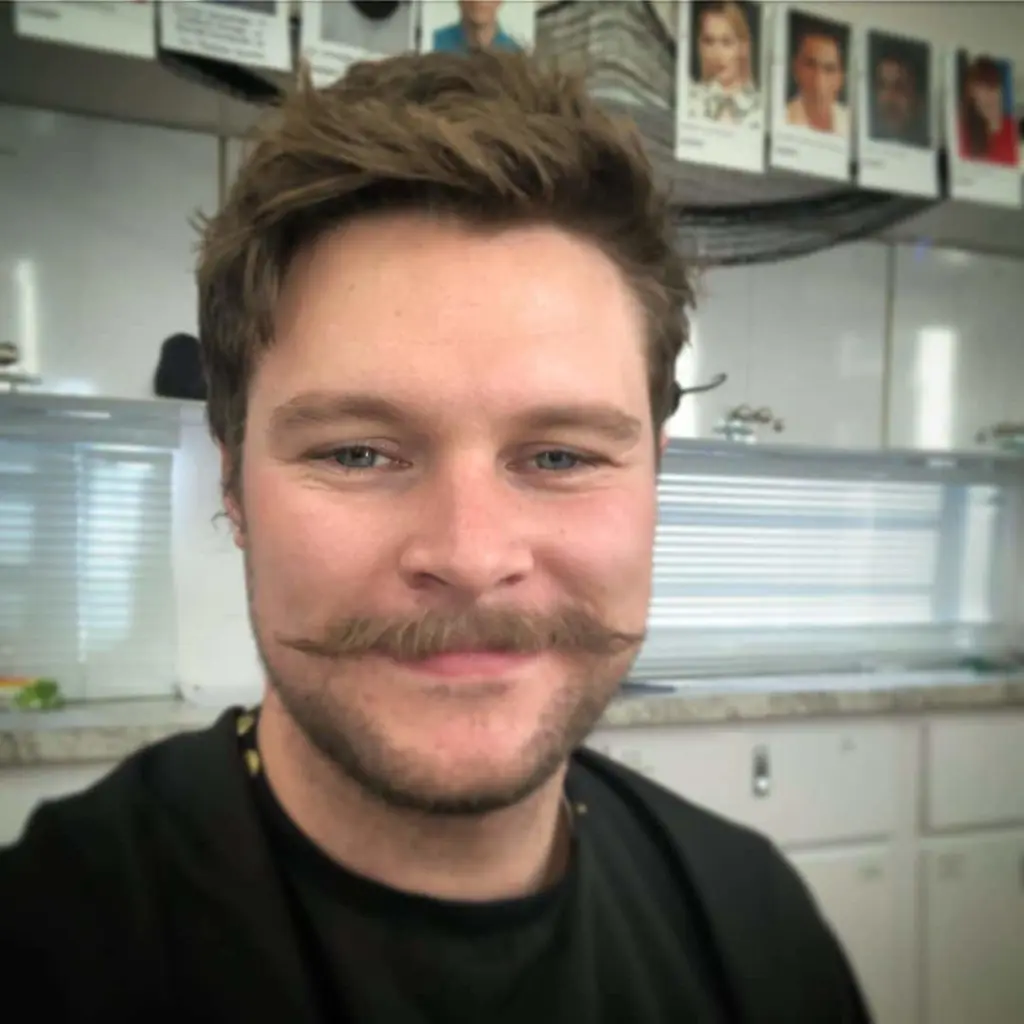 Jack Reynor sexy mustache