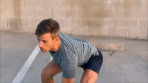 Derek Yates sexy workout clip