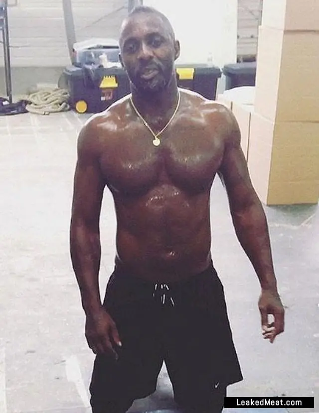 Idris Elba hard cock