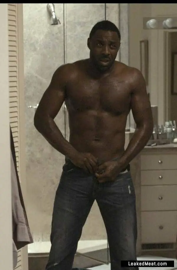Idris Elba naked body