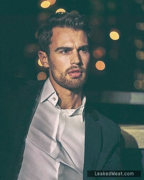 Theo James sexy suit
