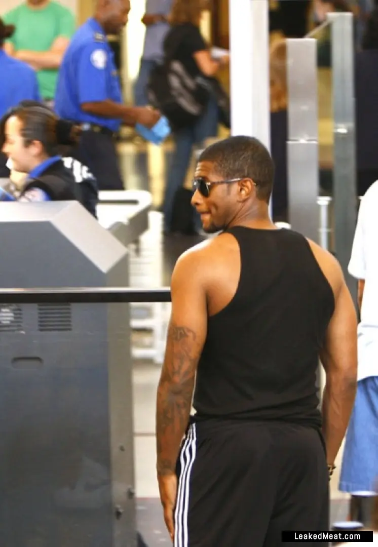 Usher back shot